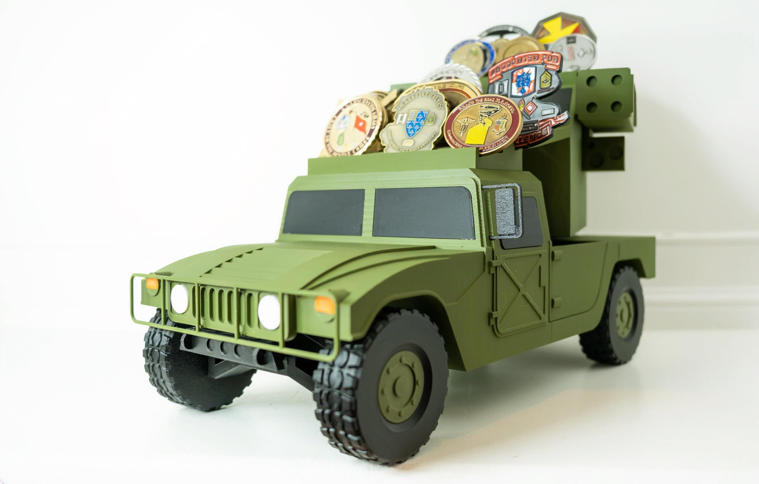 AN/TWQ-1 Avenger Coin Holder | ADA Military Desk Decor | Veteran Gift